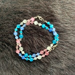 Set of 2 ankle bracelet